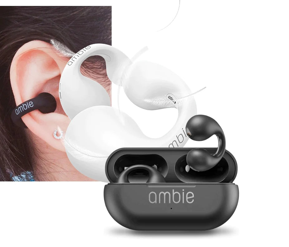 Audífonos Inalámbricos Bluetooth Ambie Para Conducción Ósea